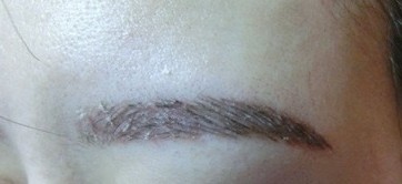 北京世熙做的飄眉 一個月