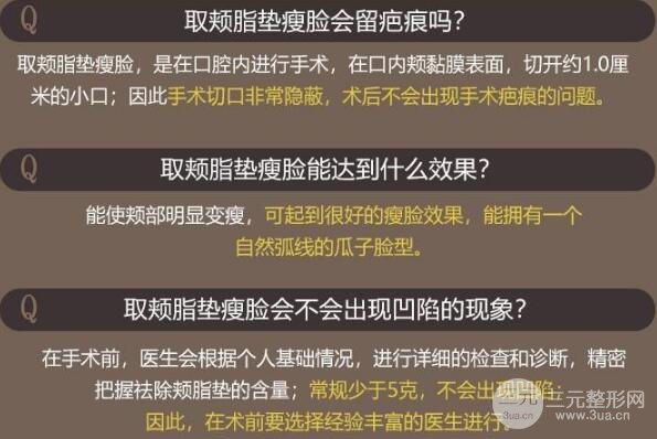 摘除頰脂墊注意什么