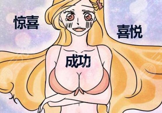 自體脂肪隆胸四個月果對比圖,漢中韓美豐胸案例