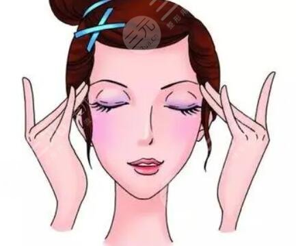 切眉手術(shù)1-7天的前后對(duì)比圖，恢復(fù)過(guò)程沒(méi)有什么后遺癥出現(xiàn)