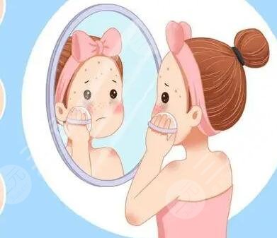 激光祛黃褐斑恢復(fù)過程全圖