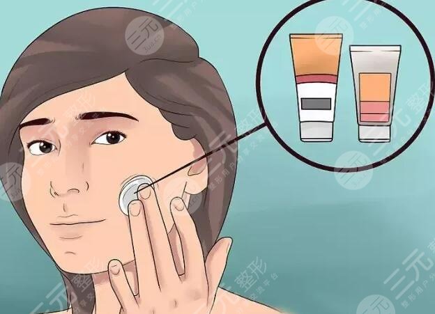 面部角質(zhì)的去除案例