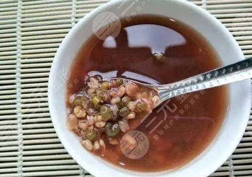 紅豆綠豆減肥湯