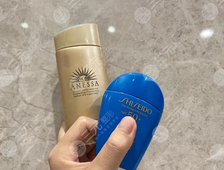 資生堂藍(lán)胖子和安耐曬金瓶哪個好