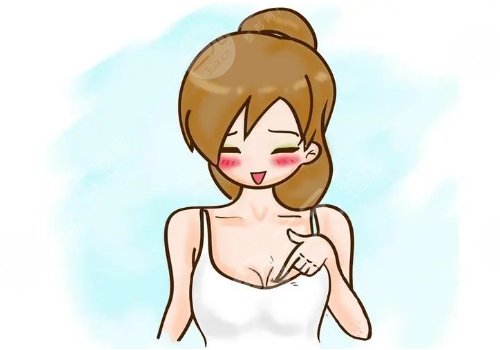 胸下垂做懸吊的前后比較