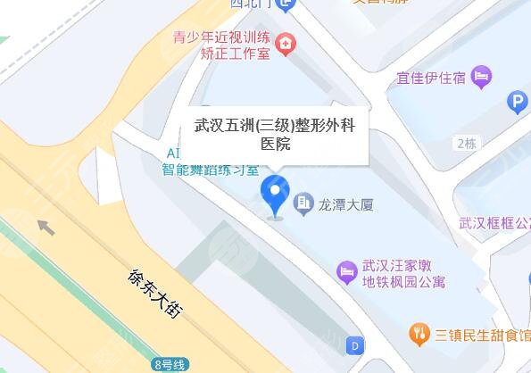 武漢五洲整形外科醫(yī)院地址