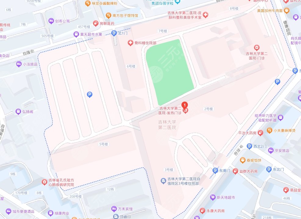 吉林大學第二醫(yī)院地址