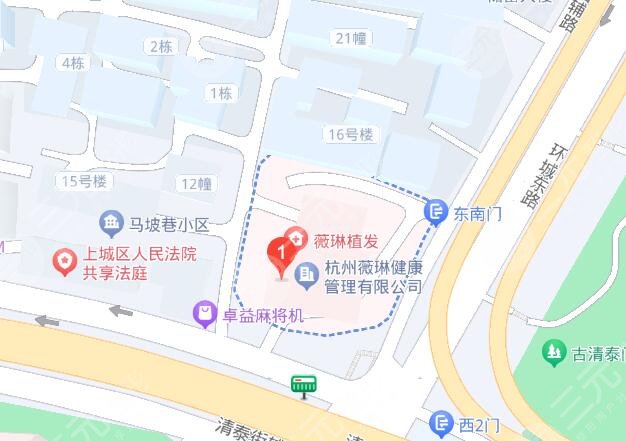 杭州薇琳醫(yī)療美容醫(yī)院地址