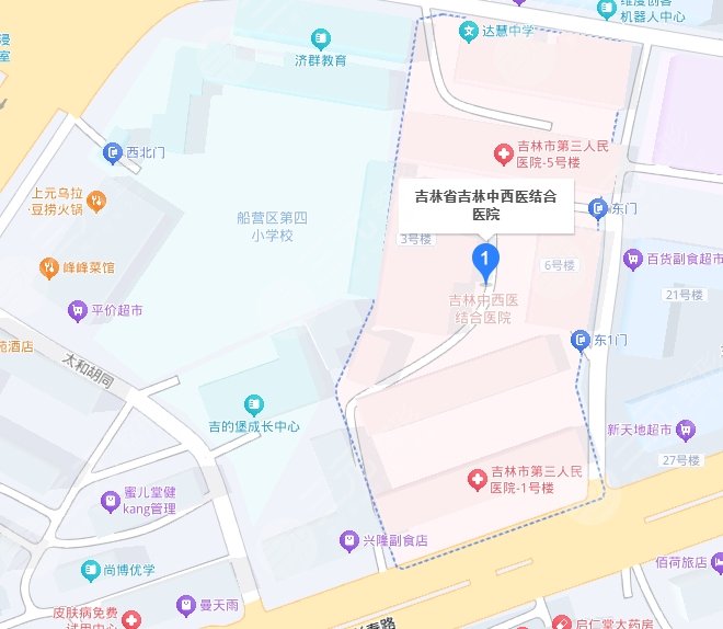 吉林省吉林中西醫(yī)結合醫(yī)院地址