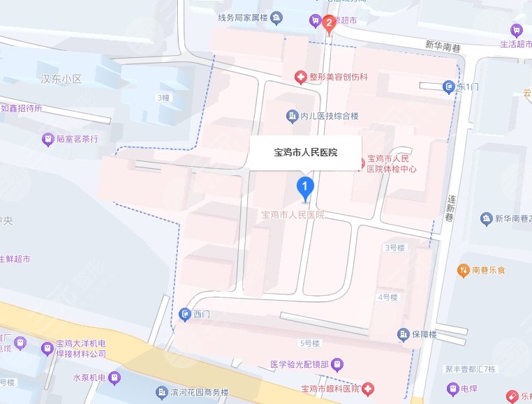 寶雞人民醫(yī)院地址