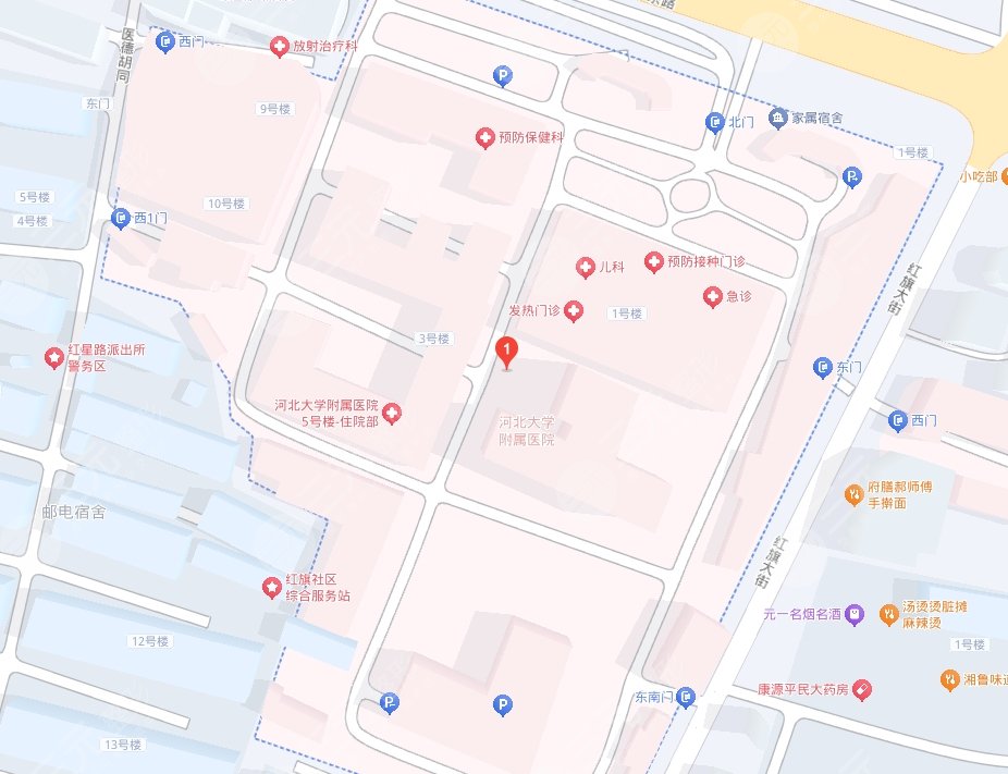 河北大學附屬醫(yī)院地址