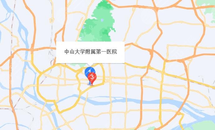 中山大學附屬第一醫(yī)院地址