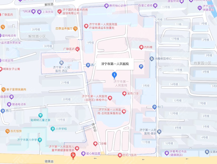 濟寧人民醫(yī)院地址