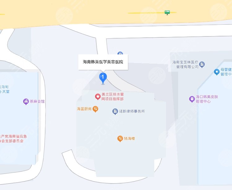 海南韓美醫(yī)學美容醫(yī)院地址