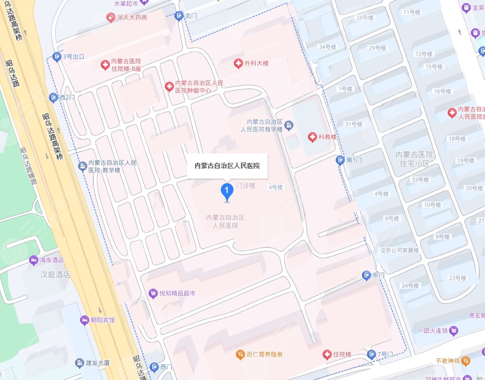 內(nèi)蒙古自治區(qū)人民醫(yī)院地址