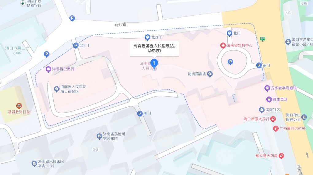 海南省第五人民醫(yī)院地址