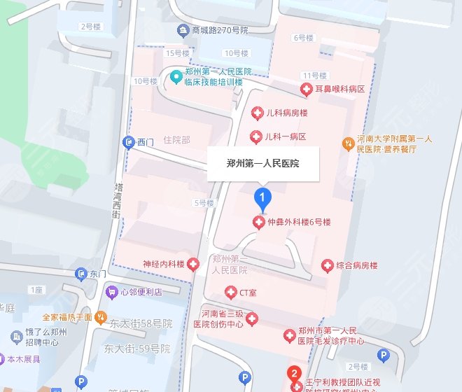 鄭州市第一人民醫(yī)院地址