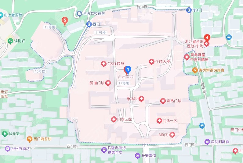 臨海臺州醫(yī)院地址