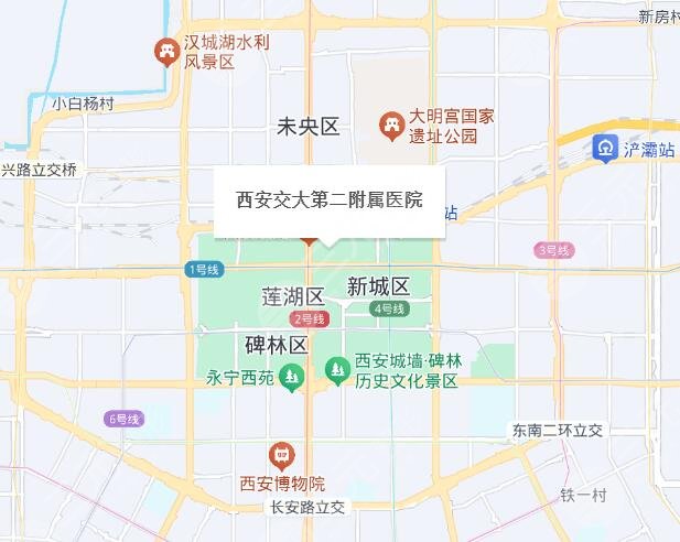 西安交通大學第二附屬醫(yī)院地址