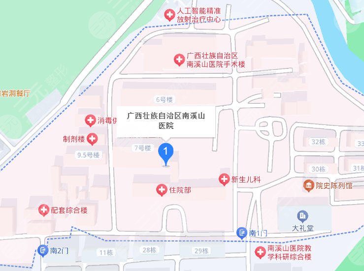 廣西南溪山醫(yī)院地址