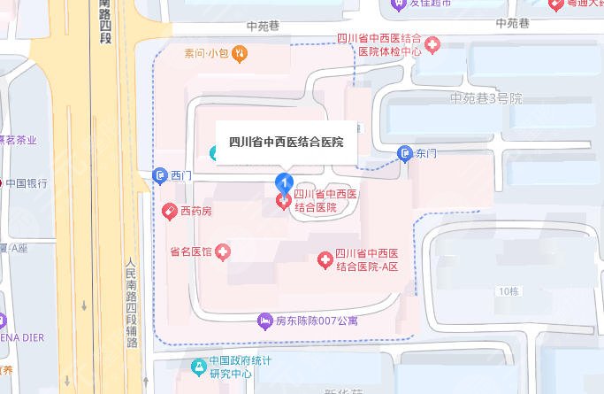 四川省中西醫(yī)結(jié)合醫(yī)院地址