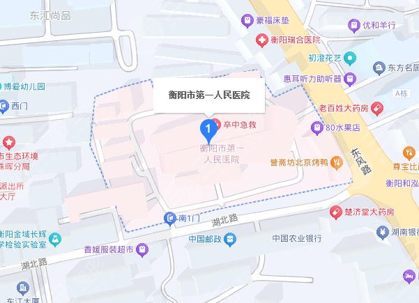 衡陽(yáng)第一人民醫(yī)院地址
