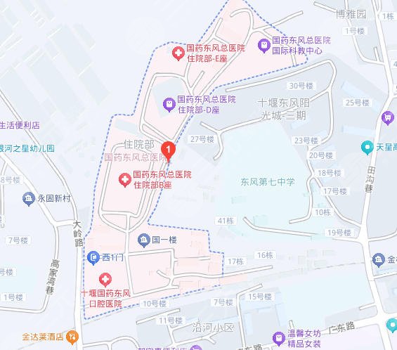 國(guó)藥東風(fēng)總醫(yī)院地址