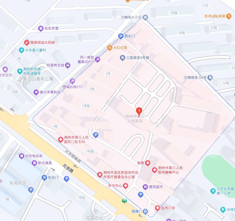 荊州第三人民醫(yī)院地址