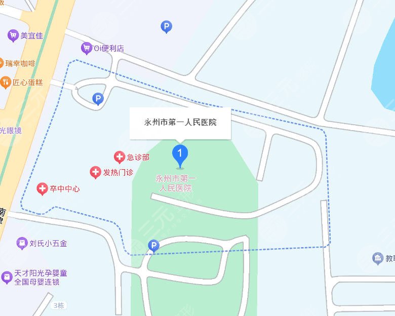 永州第一人民醫(yī)院地址