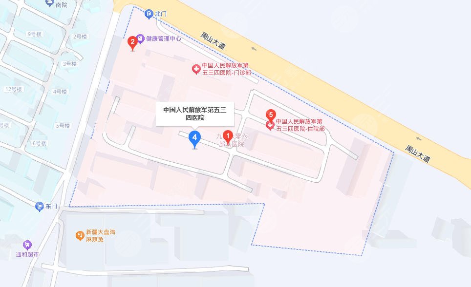 解放軍534醫(yī)院副院長地址